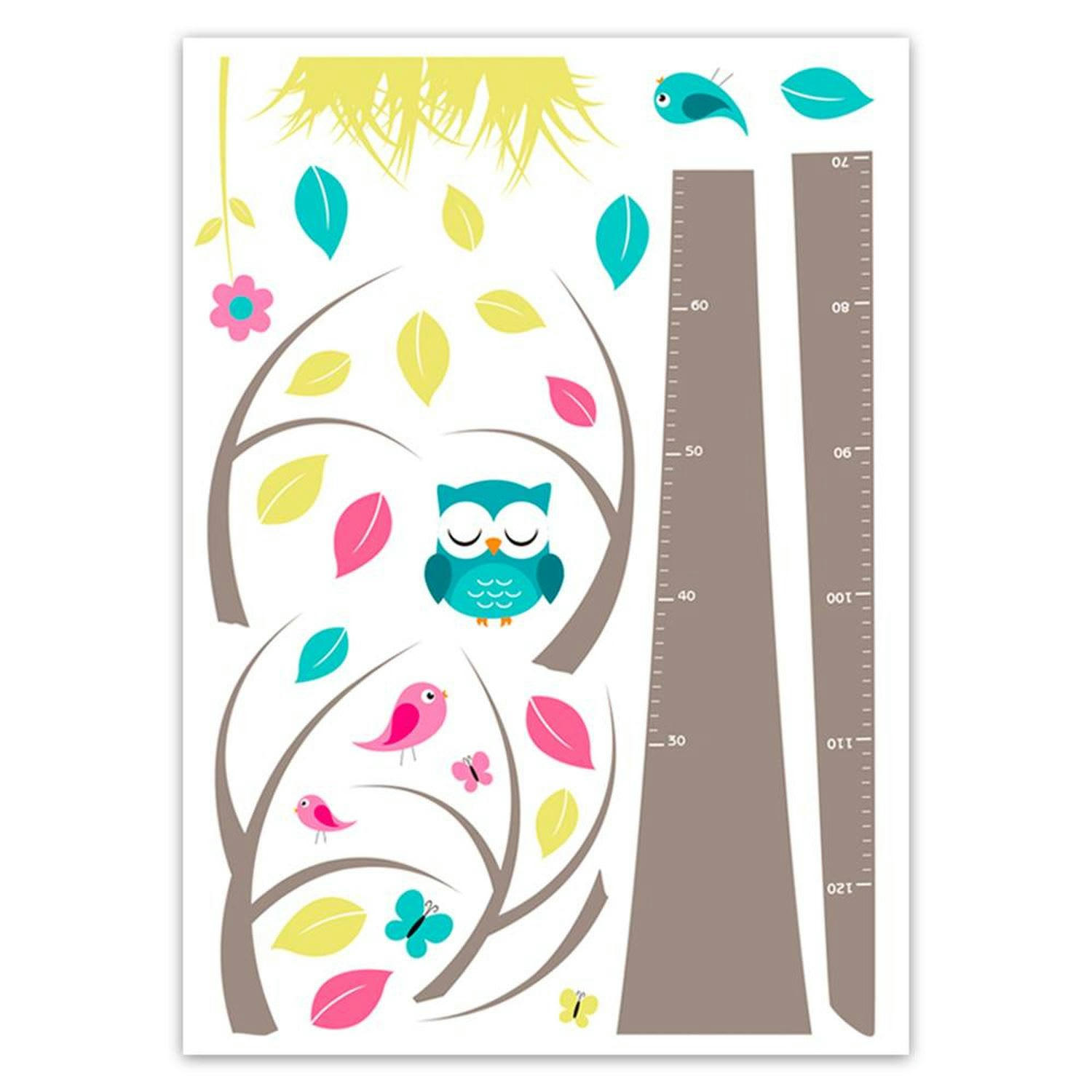 - Sticker enfant arbre 70 x 50 cm multicolore