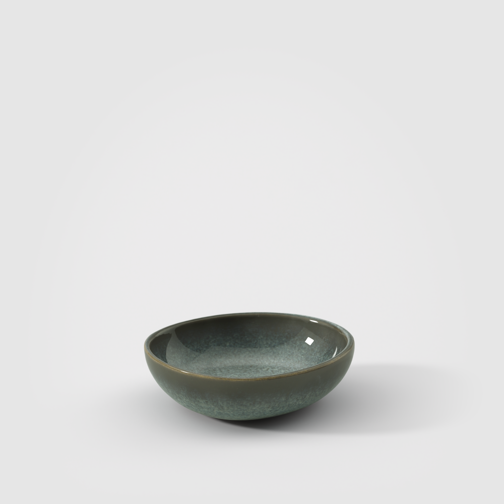 Lave Dipping bowl - Grey, 2.1 oz, stoneware