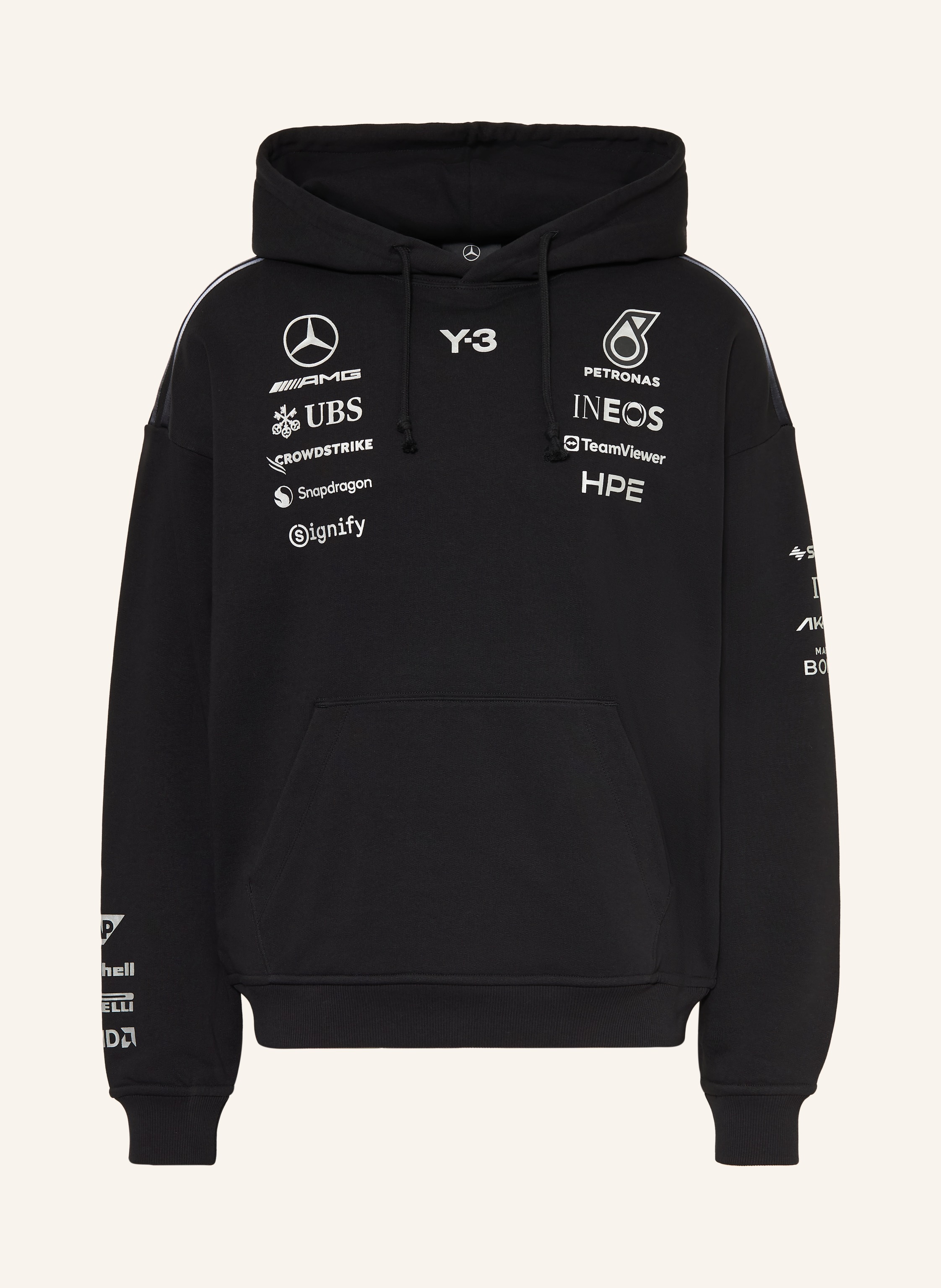 Y-3 Hoodie MERCEDES - AMG PETRONAS FORMULA ONE TEAM