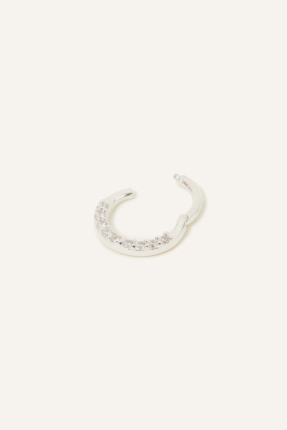 Accessorize Sterling Silver Conch Earring