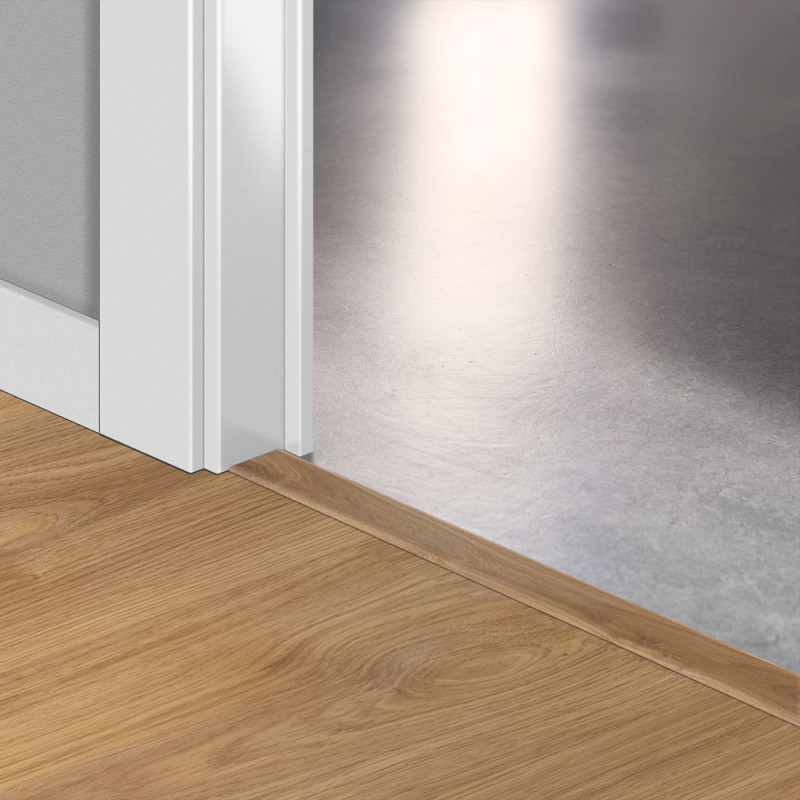 Profilé 4-en-1 pour sol vinyle Eterna Acoustic Somerset chêne clair 200 x 4,5 x 0,8 cm ETERNA