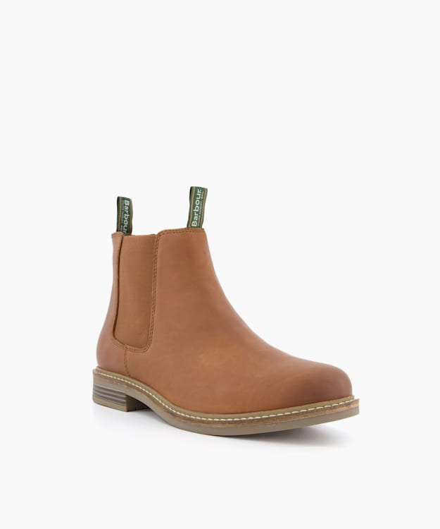 Farsley Tan - Natural Sole Chelsea Boots