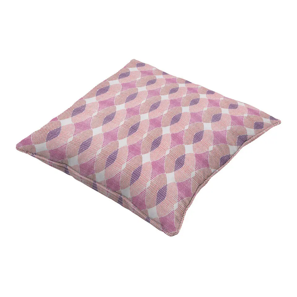 Madison - Sierkussen Rae - Paars - 50x50x10cm - Set van 4