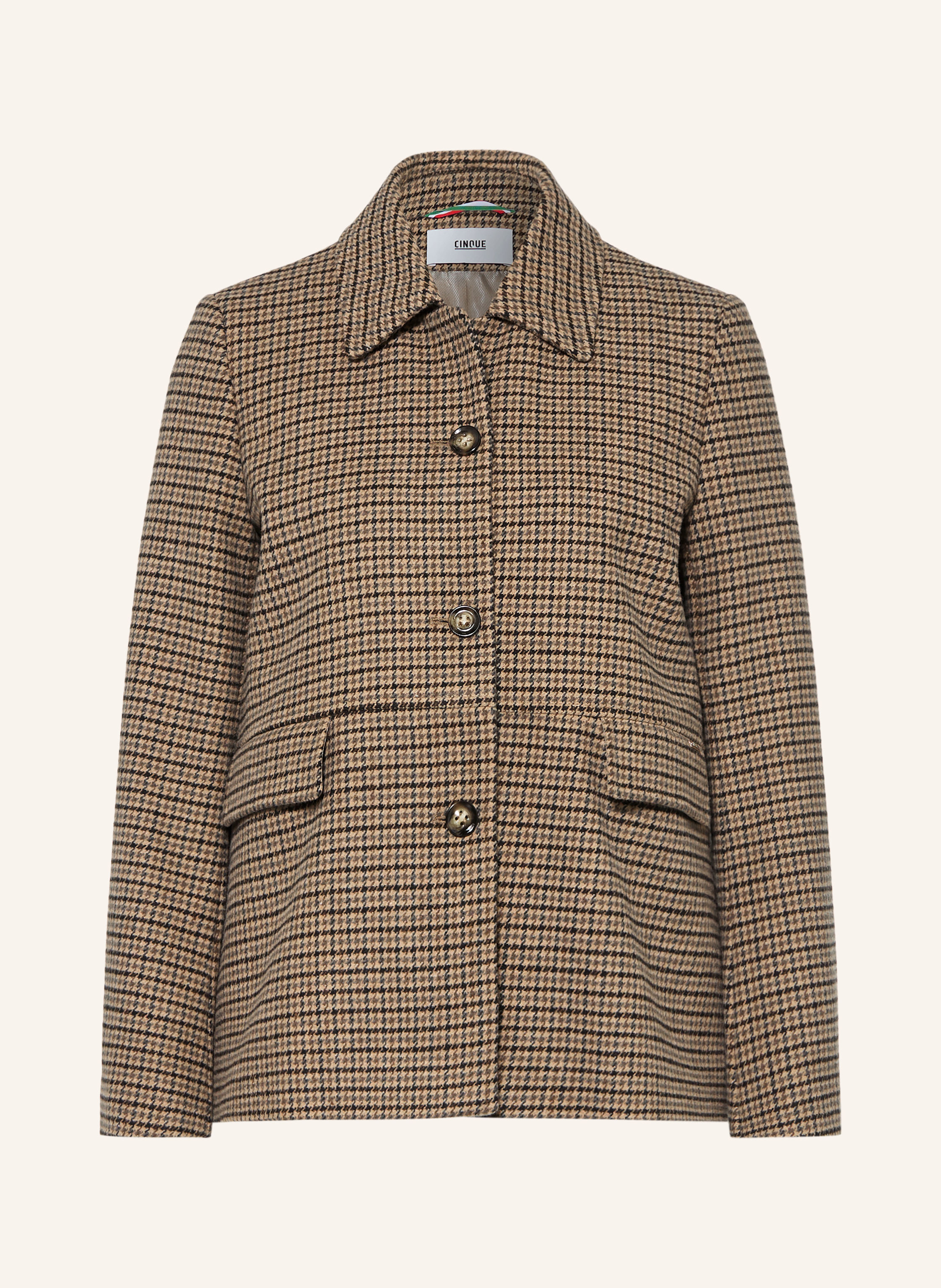 CINQUE Kastenjacke CILEONORE aus Flanell