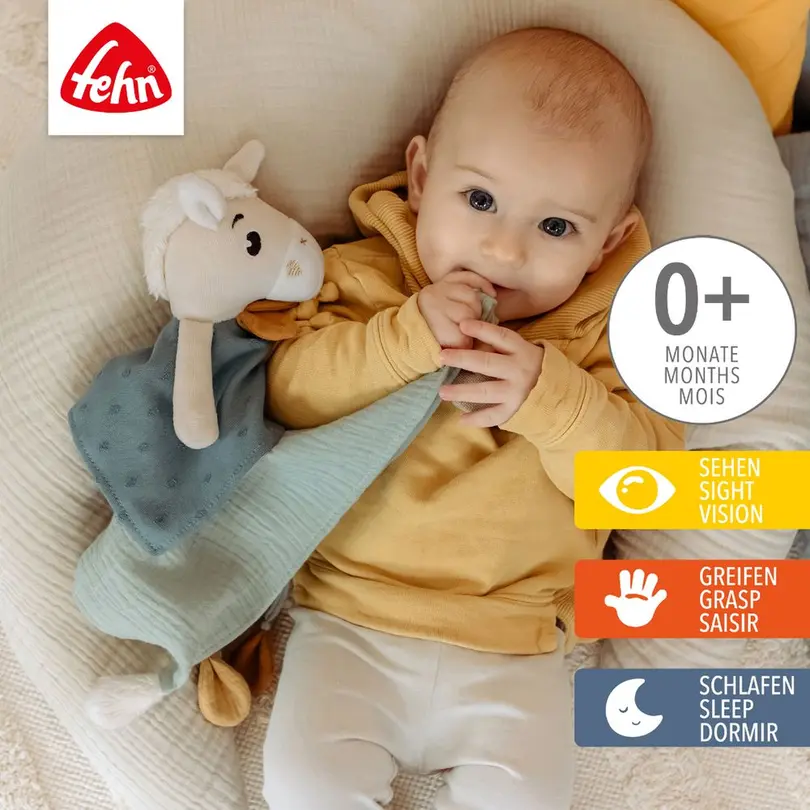 Kuscheltier Pferd Deluxe Natur