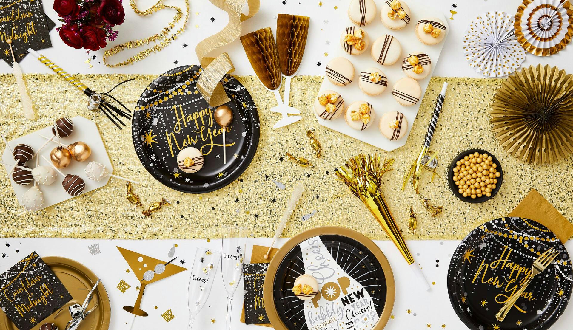 Metallic Foil Confetti Sprinkles, Perfect for Birthday/Wedding/Annivesary, Gold