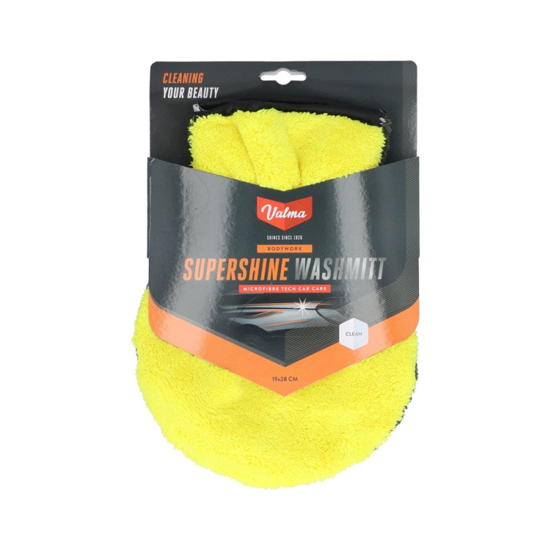 Gant de lavage en microfibres Supershine VALMA