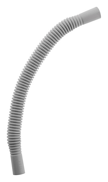 Lot de 2 manchons flexibles diamètre 16mm - Gris - Zenitech