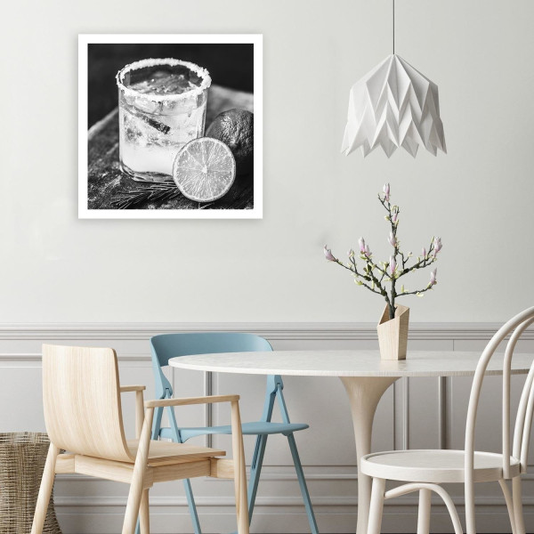 Feeby Obraz na płótnie, Drink z cytryną 30x30