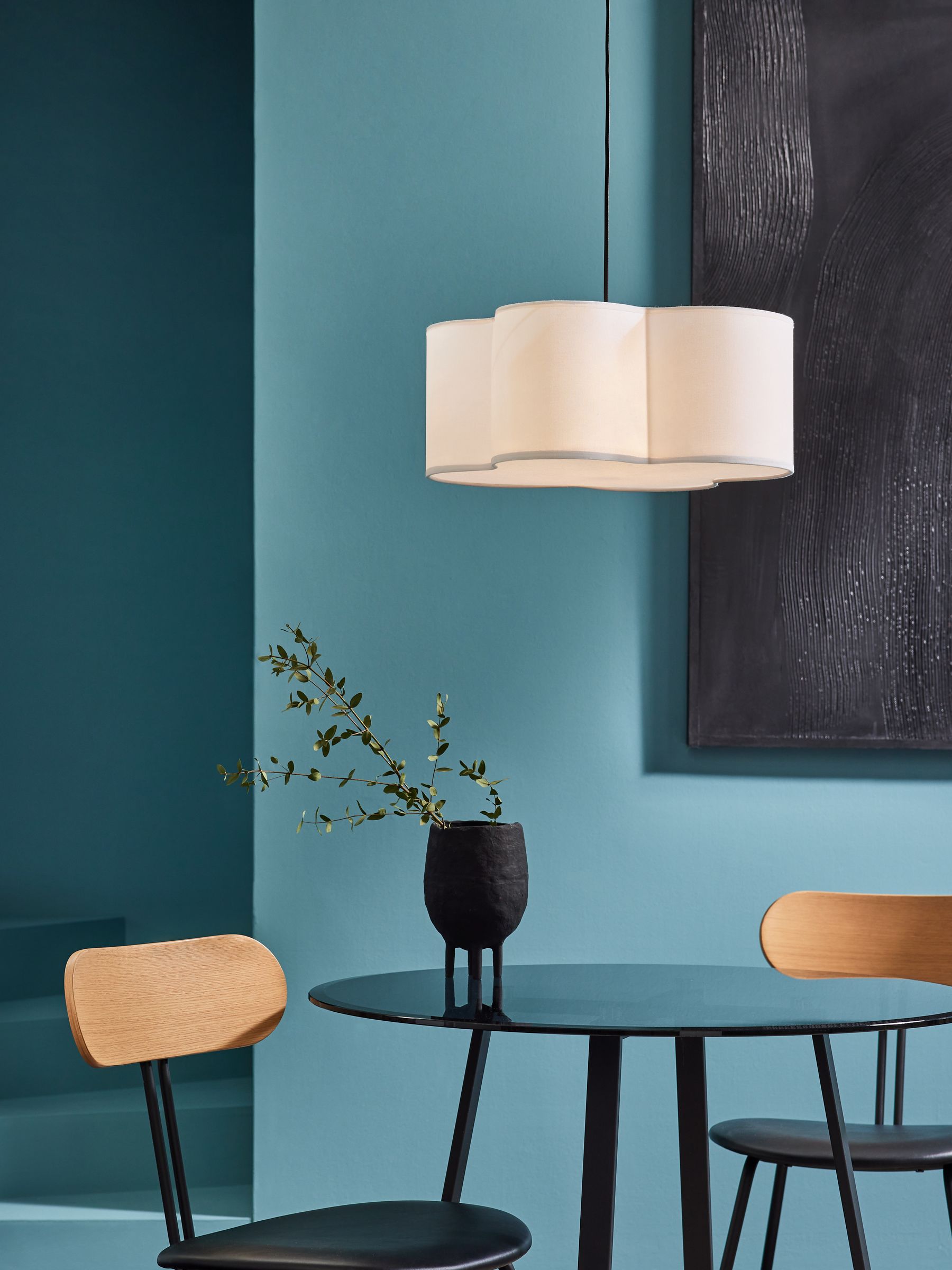 Regular Giana Pendant Ceiling Light in White