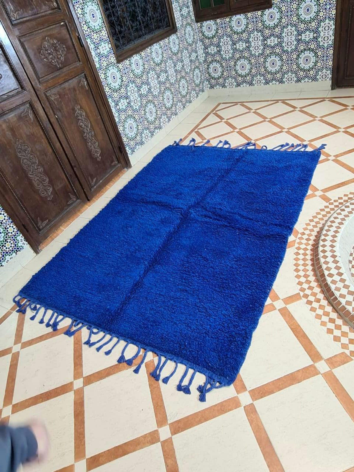 BERBERE - Tapis berbère original marocain 166x220