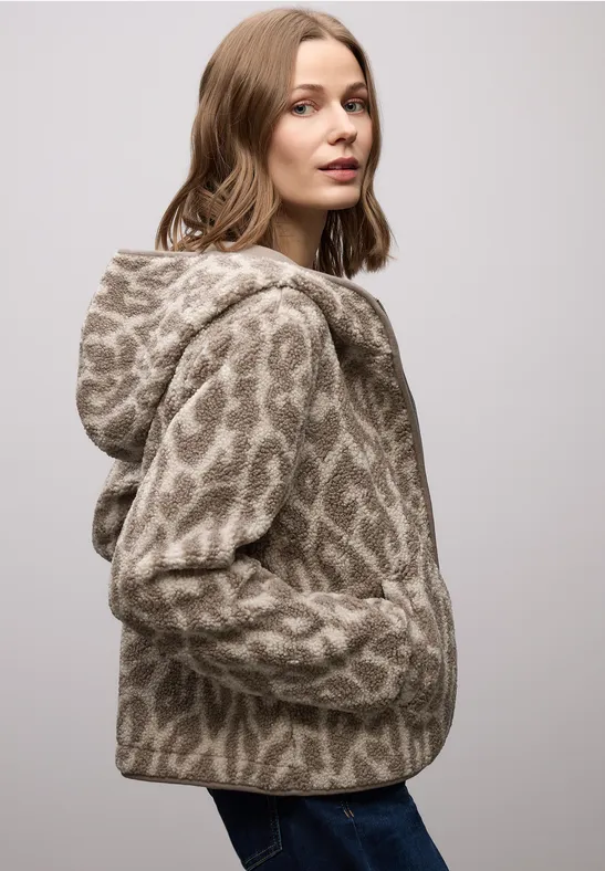 Kuschelige Hoodie Jacke