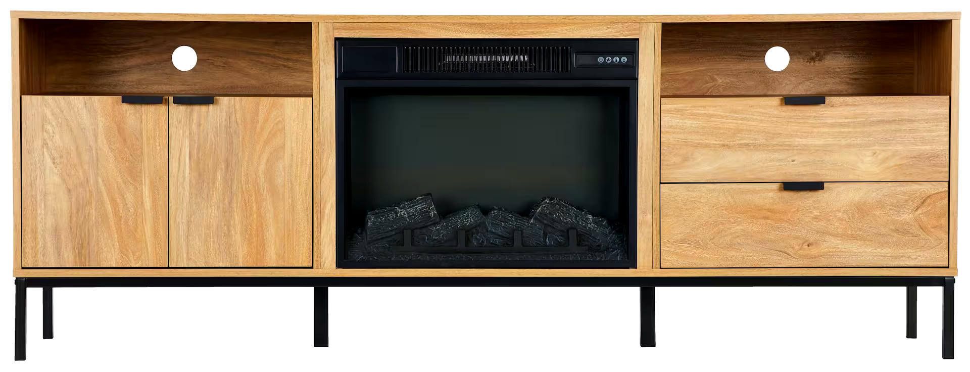 CANVAS Alma Media Fireplace, 72-in