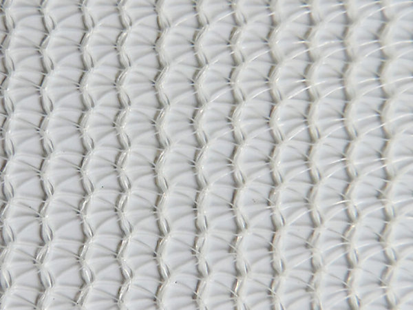 Filet échafaudage 50g/m² - Léger - Mailles triangulaires Bleu 2,57m x 20m Boutonnières côtés