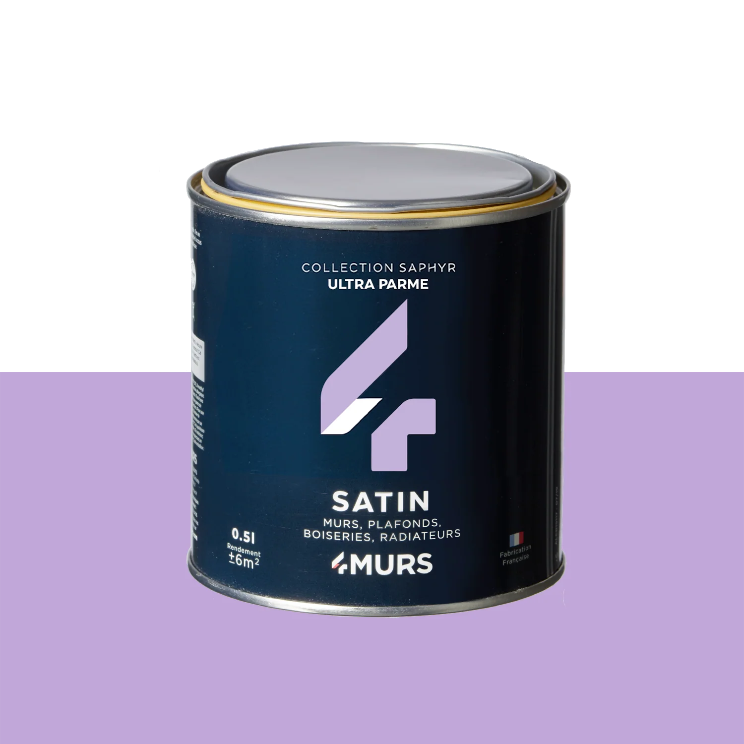 Saphyr Peinture Peinture ultra parme Satiné 0,5 L