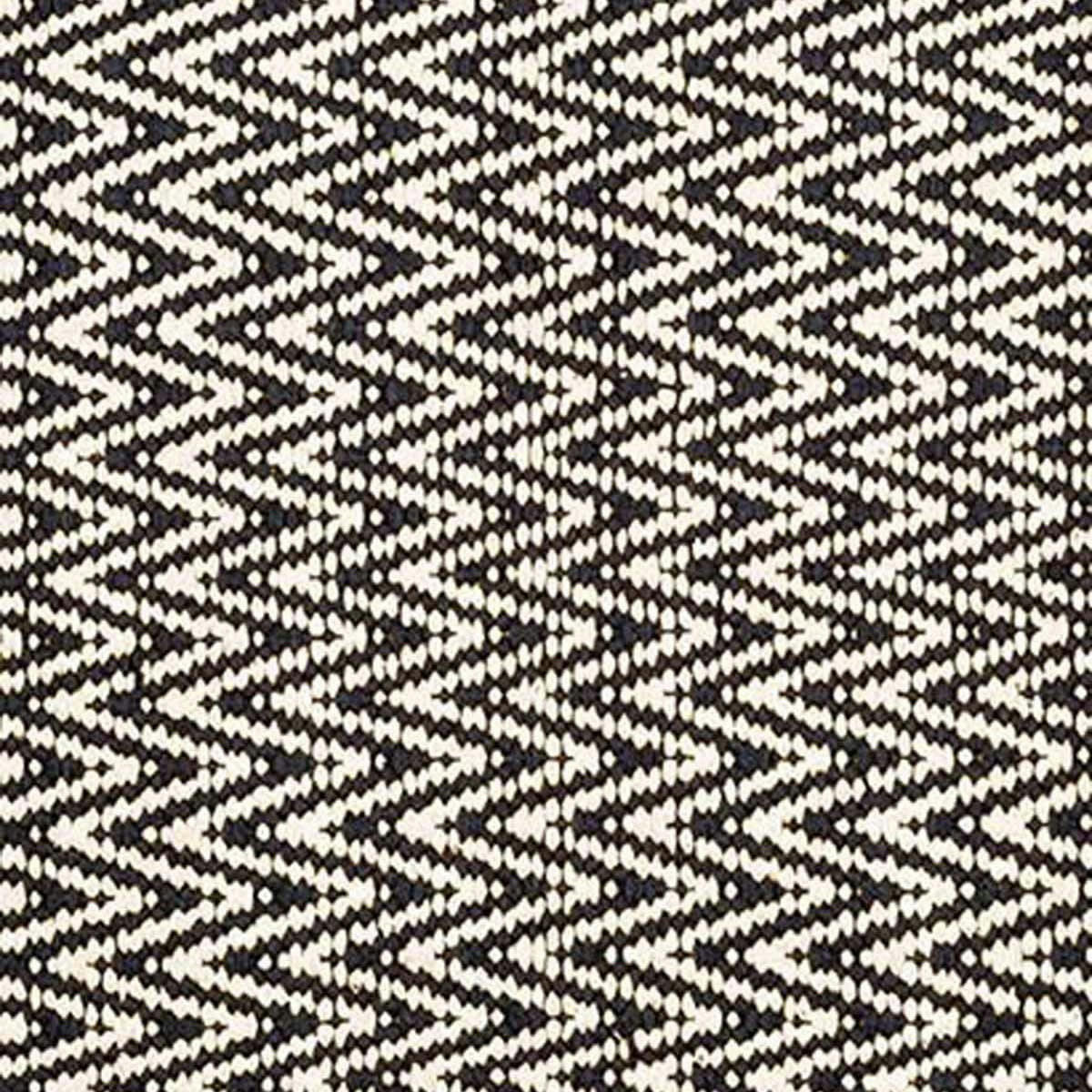 LOZENGA - LOZENGA - Tapis d'intérieur 100% coton Noir 140x200