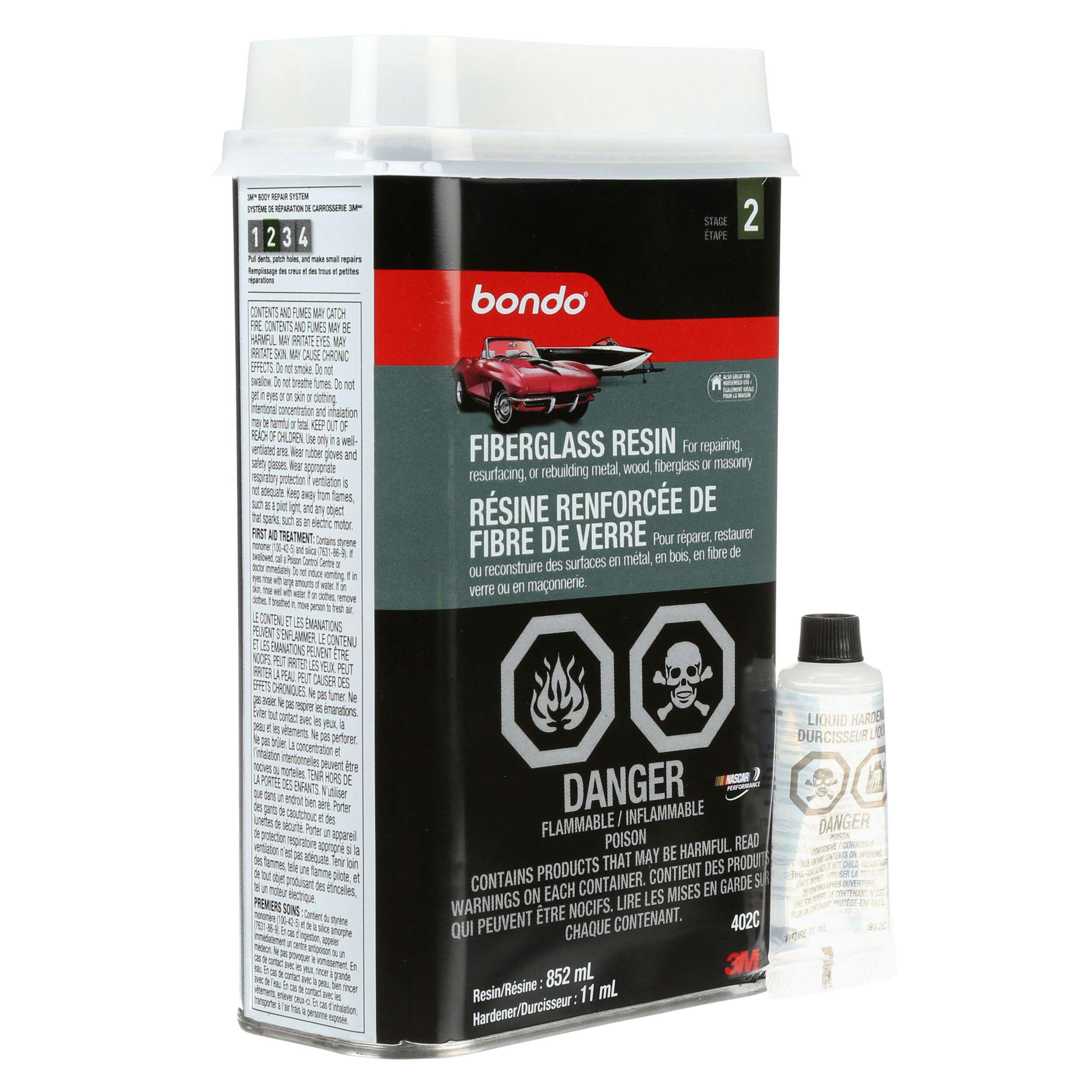 Bondo Fiberglass Resin
