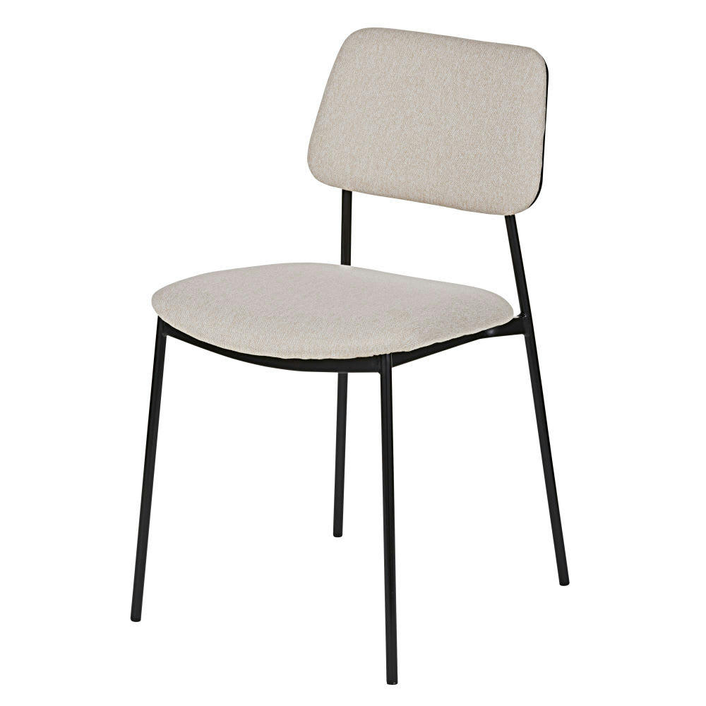 Metaye - Chaise beige et noire