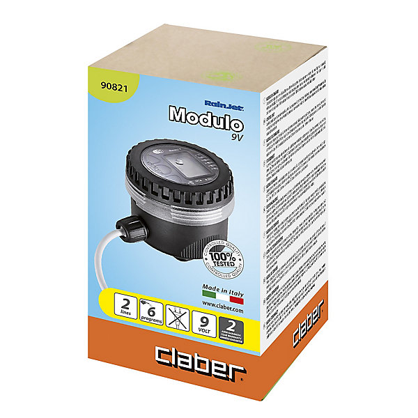Module de commande pour arrosage automatique, Claber 9 V