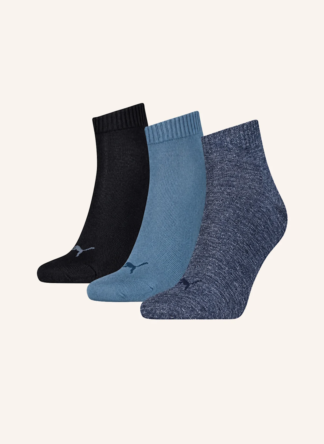 PUMA Socken QUARTER 3-PACK