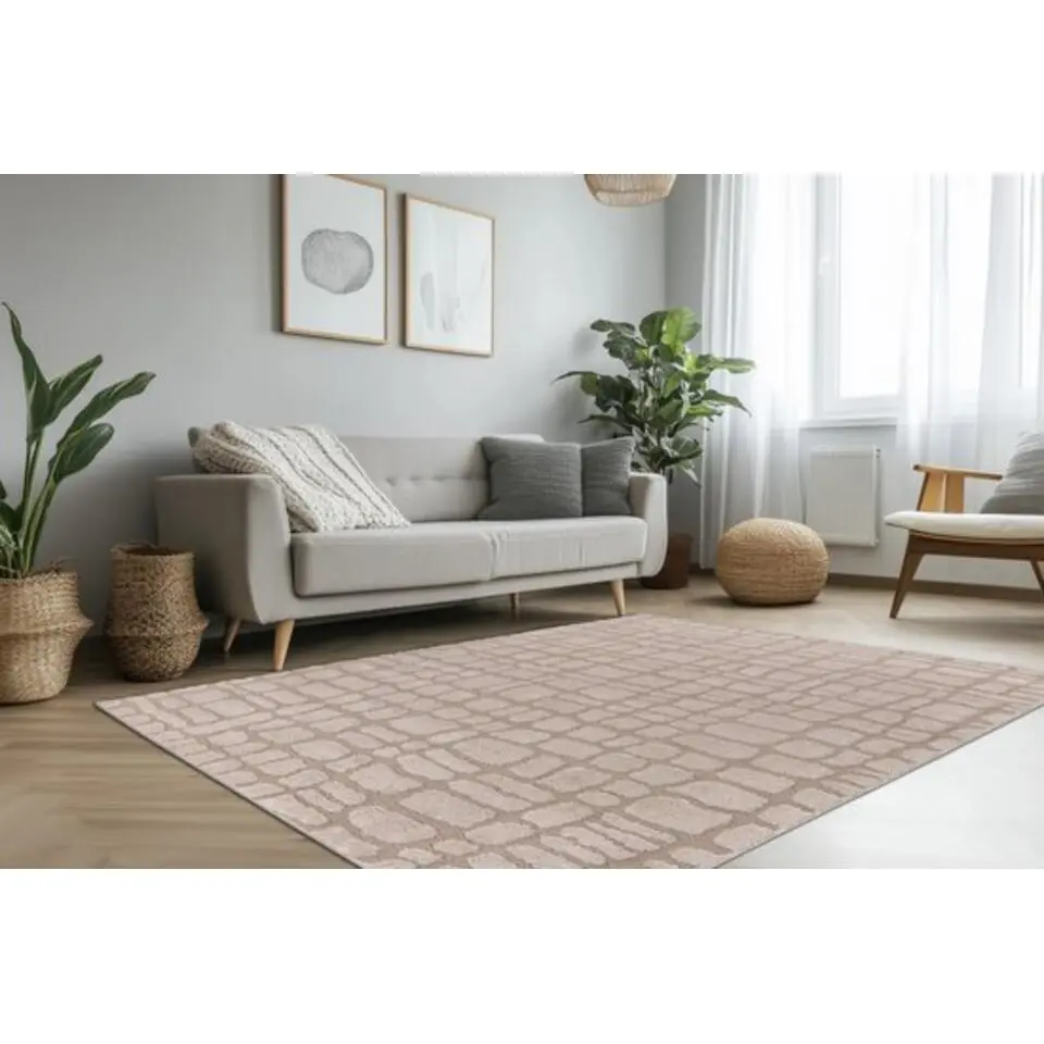 Lalee Lotus Vloerkleed - Geometrisch bohemienstijl 200x290 cm