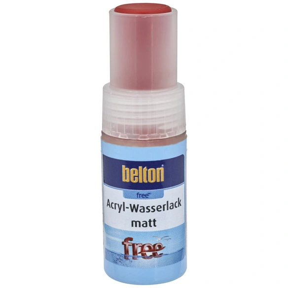 Acryl-Wasserlack »free«, 9 ml, feuerrot