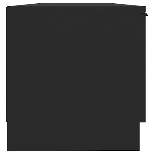 NNEVL TV Cabinet Black 102x35x36.5 cm Engineered Wood