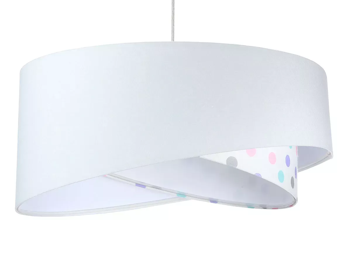 Lampa wisząca SPECK biała