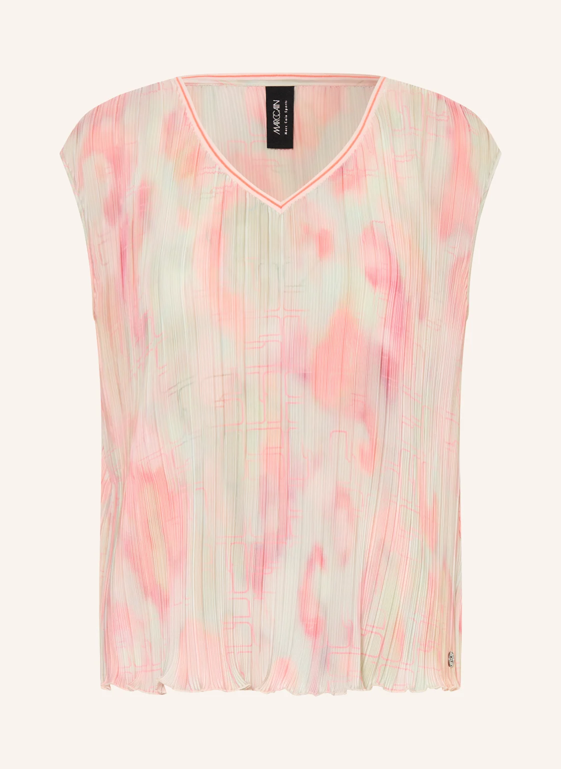 MARC CAIN Blusenshirt mit Plissees