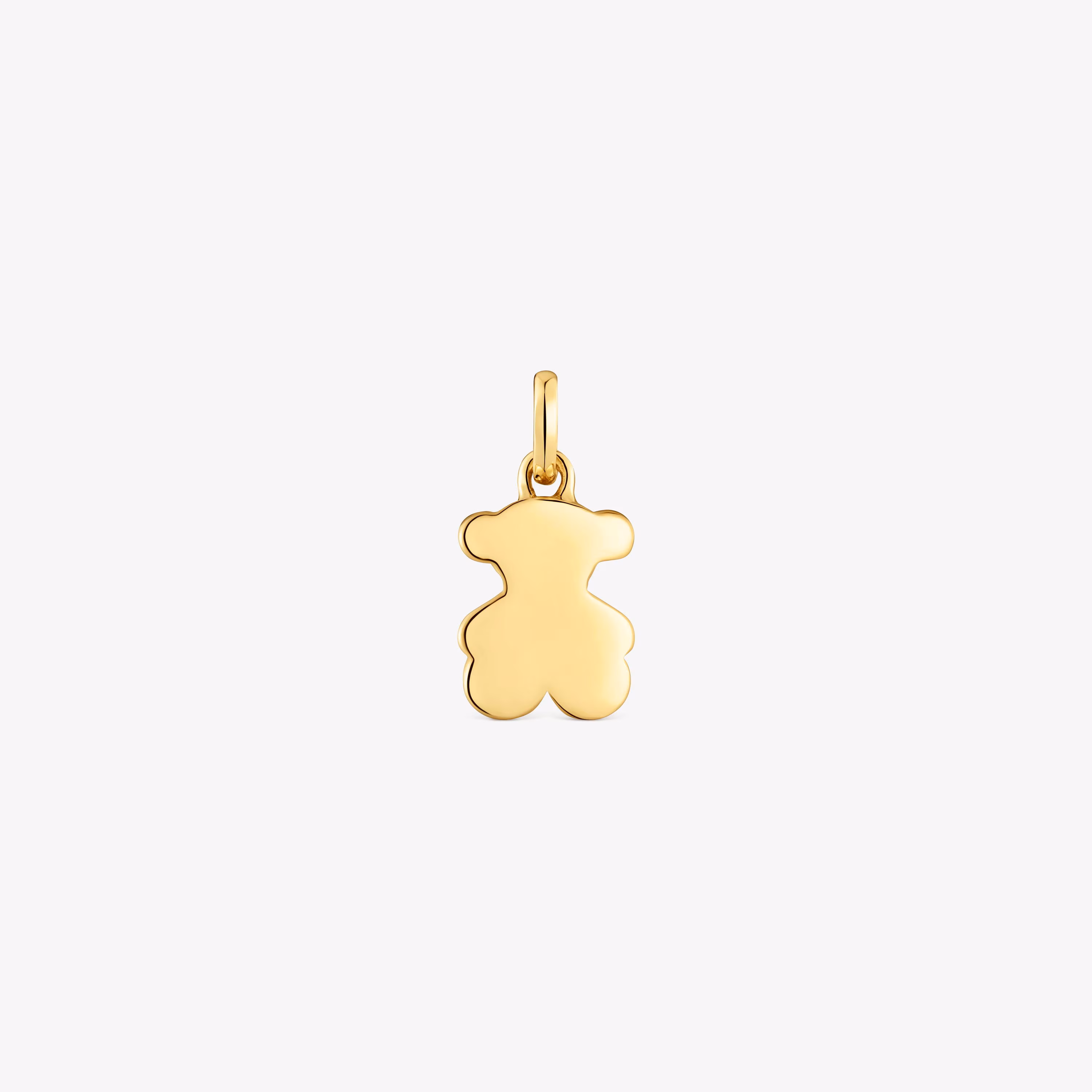 Colgante pequeño oso de oro 10 mm Sweet Dolls