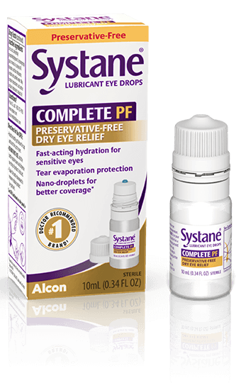 Multi-symptom relief with SYSTANE® COMPLETE PF