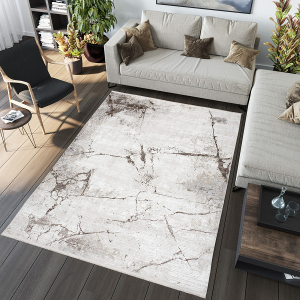 Dywan Chemex Sahara Nowoczesny K935D SH_ Beżowy 120x170