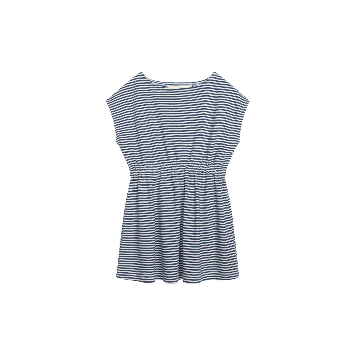 Beach Dress Stripe, navy/offwhite