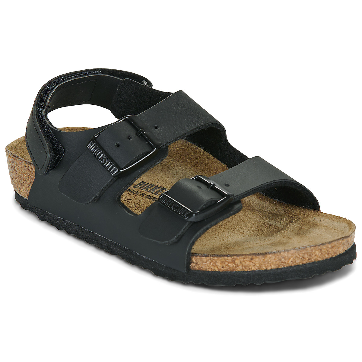 BIRKENSTOCK - Milano AS Kids - White /  black / Regular