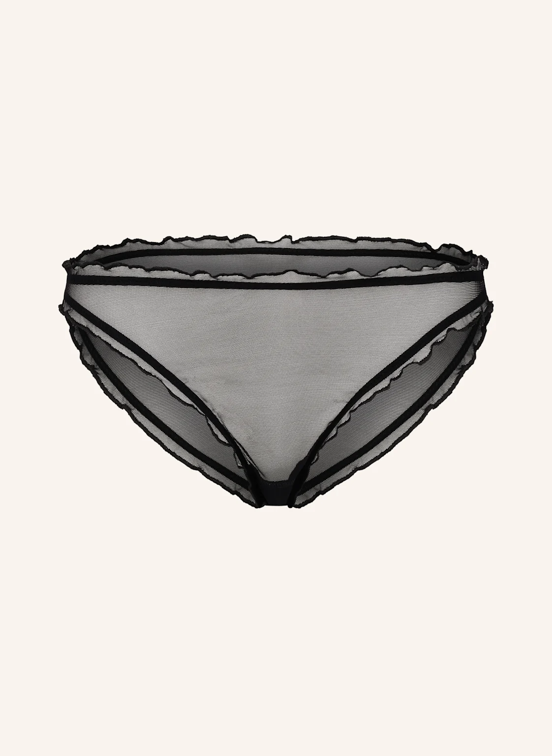 erlich textil Iconic Mesh Slip mit Polyamid - goldfarbene Details