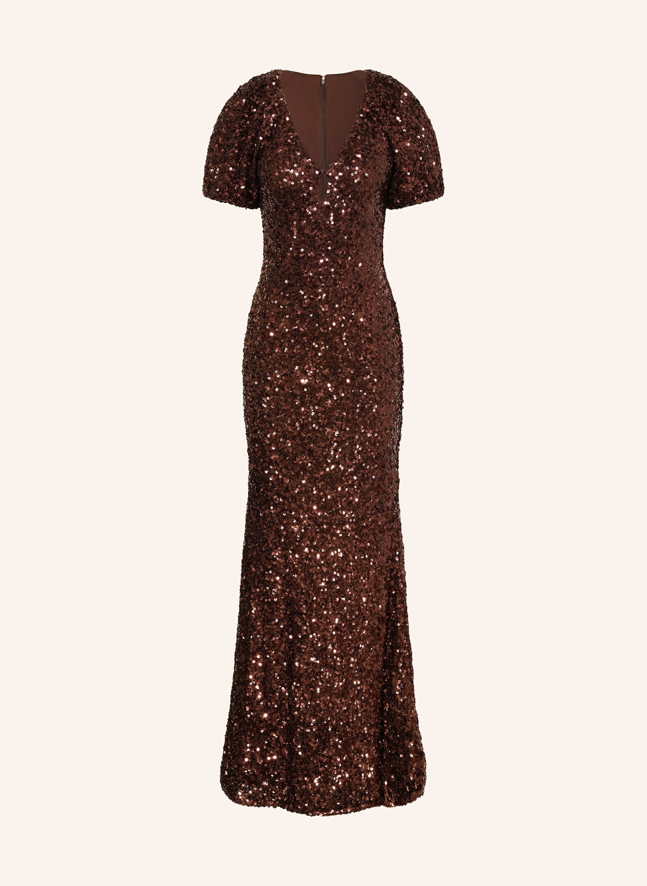 ROTATE Abendkleid mit Pailletten