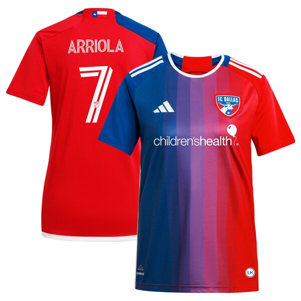 Paul Arriola FC Dallas adidas Women's 2024 After Burner Replica Player Jersey – Navy