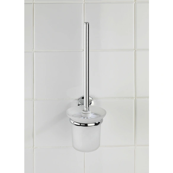 Wand WC »Cuba«, Zinkdruckguss/Glas, chromfarben
