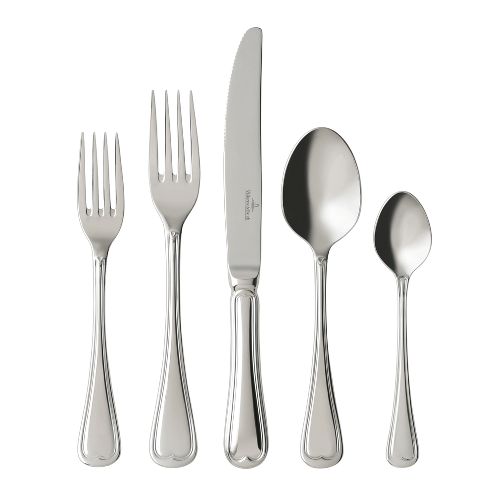 French Garden 20-piece flatware set - stainless steel