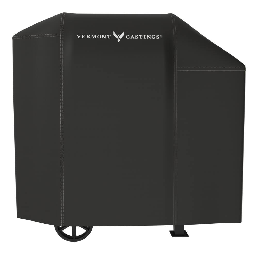 Vermont Castings Heavy Duty Pellet Grill Cover, Waterproof & UV-Resistant, Medium, Black