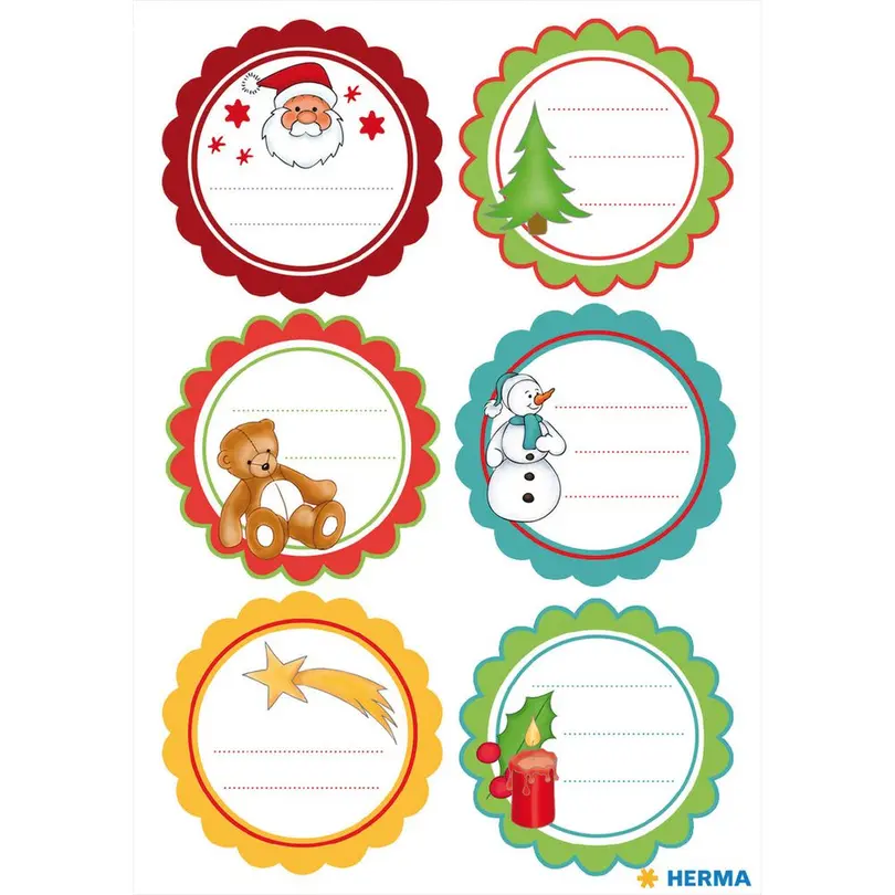 Sticker 12er-Set Stickers