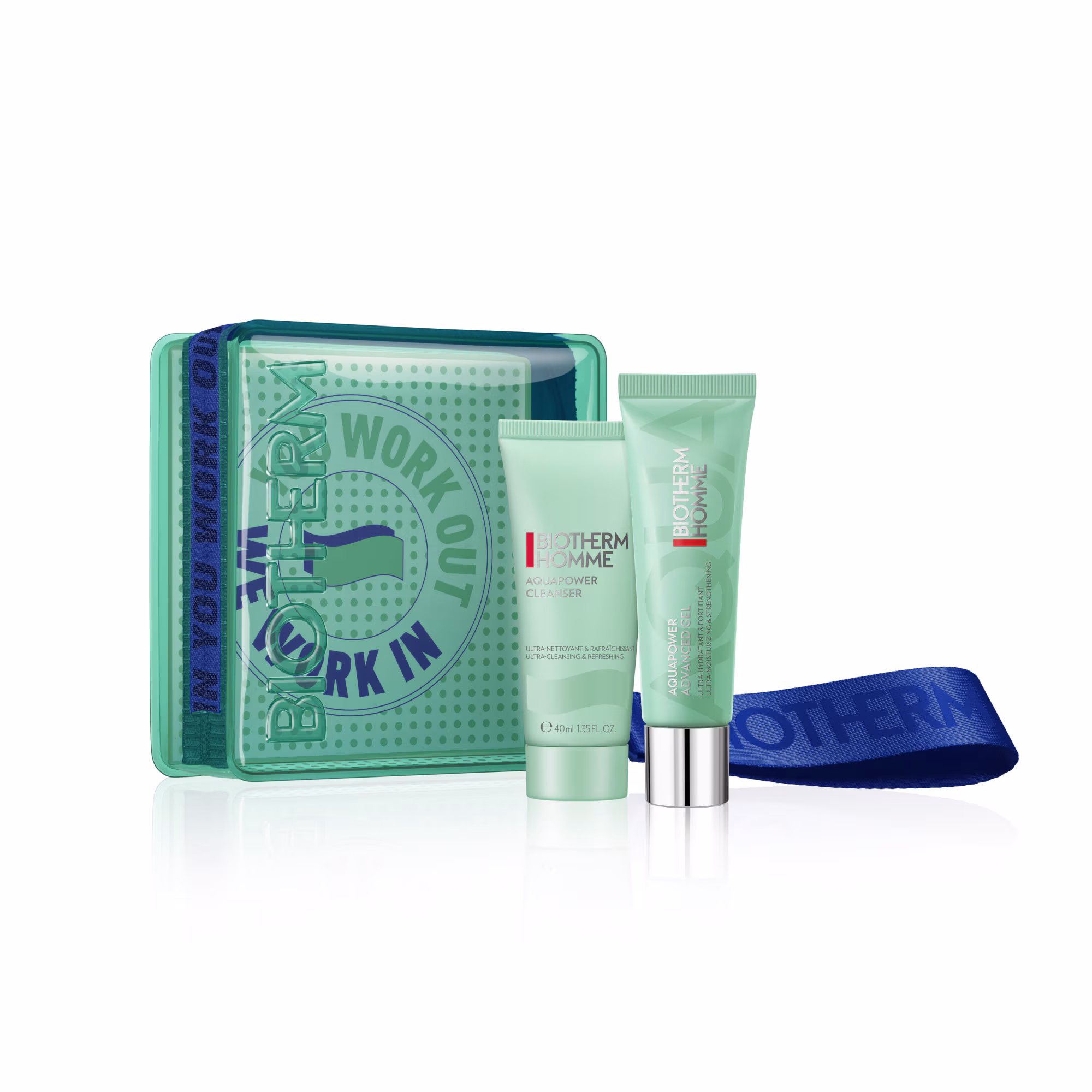 AQUAPOWERCoffret - gel nettoyant + gel ultra hydratant et fortifiant