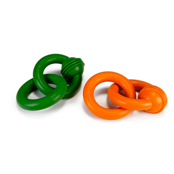 Hundespielzeug »Sumo Team«, orange, Gummi