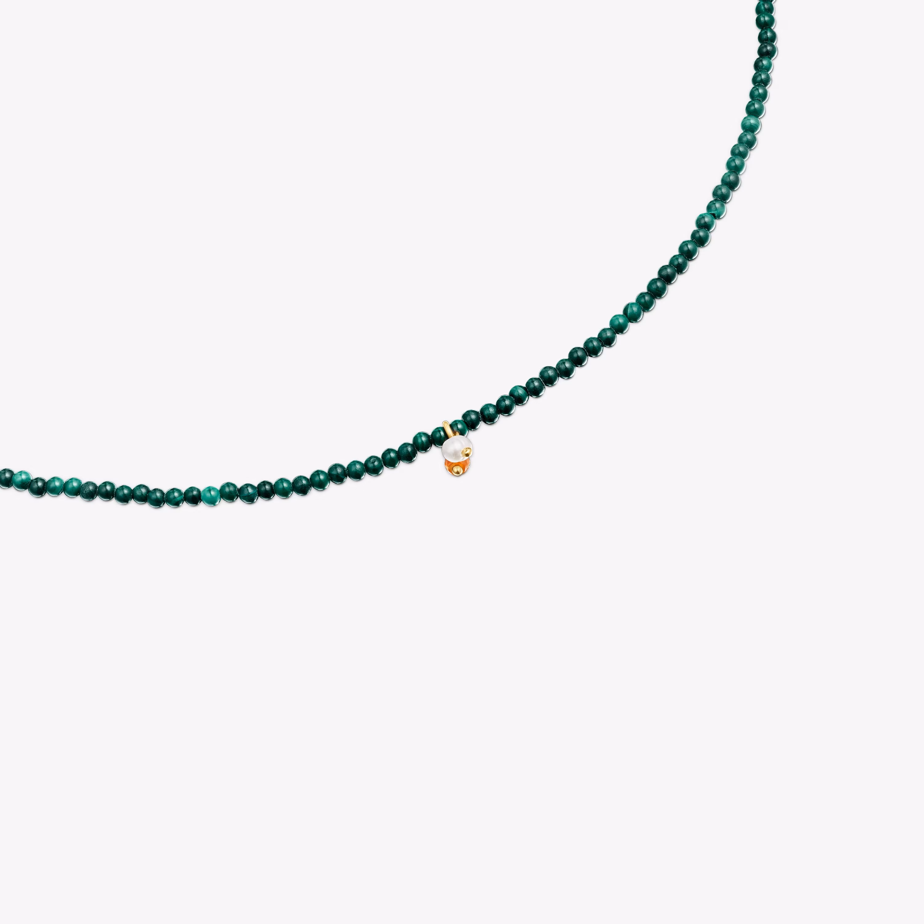 Collar con malaquita TOUS Camille
