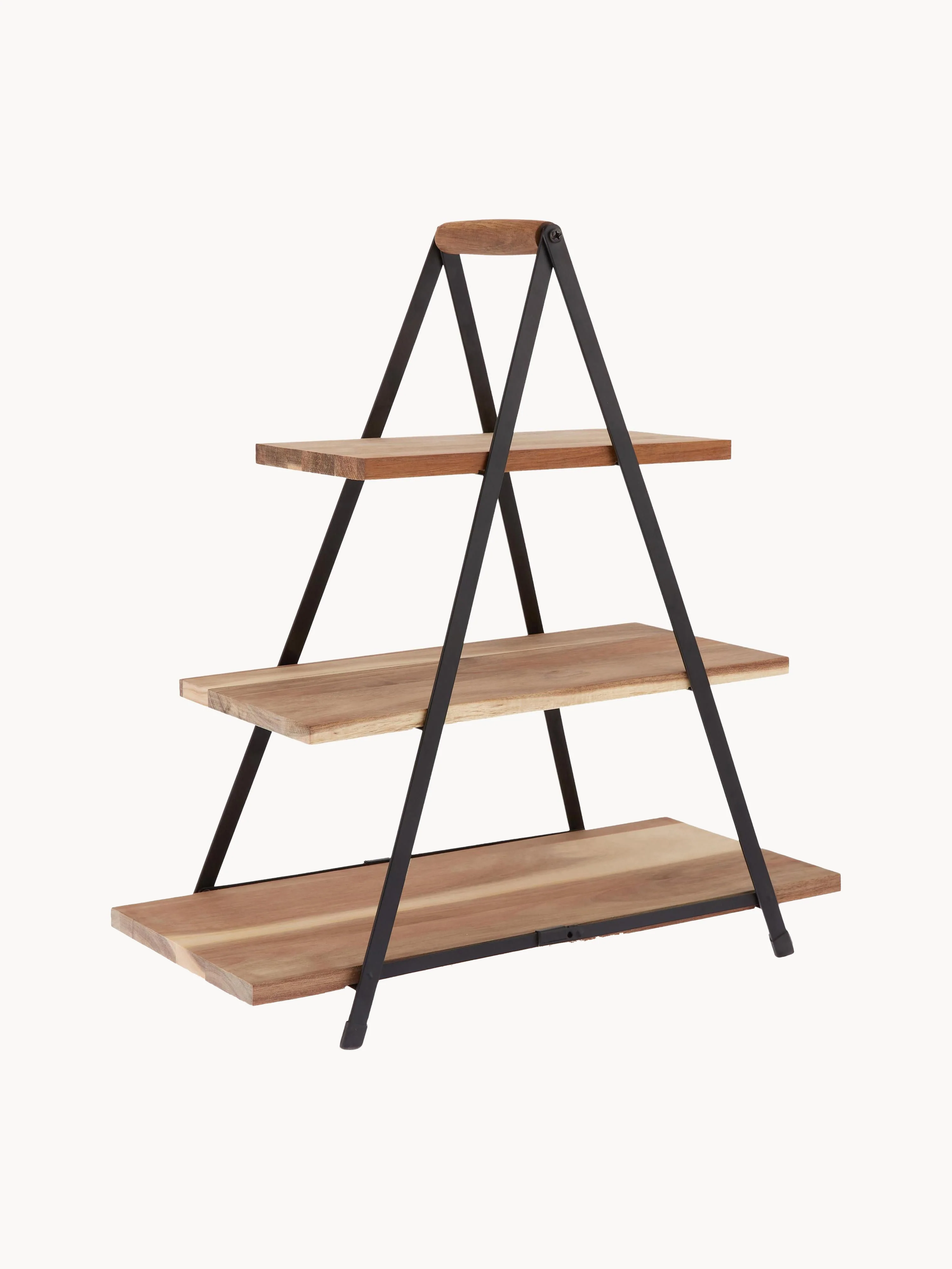 Servierständer Serve mit Platten aus Akazienholz