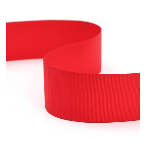 Red Grosgrain Ribbon 38mm x 5m