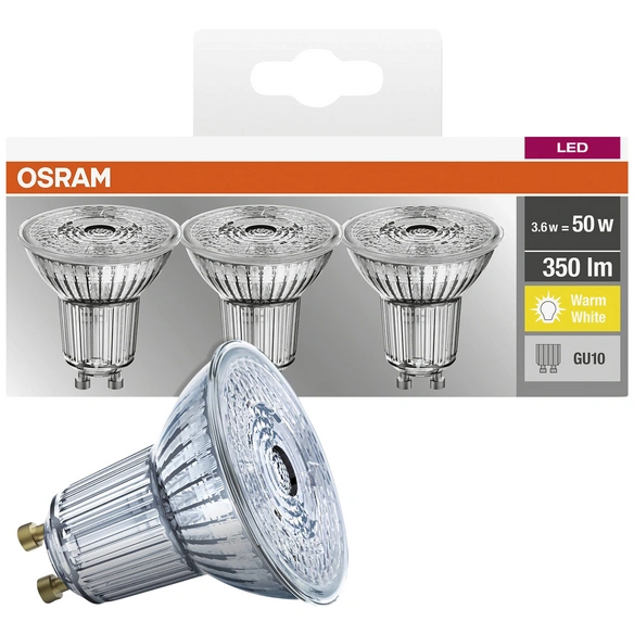 LED-Reflektorlampe, GU10, warmweiß