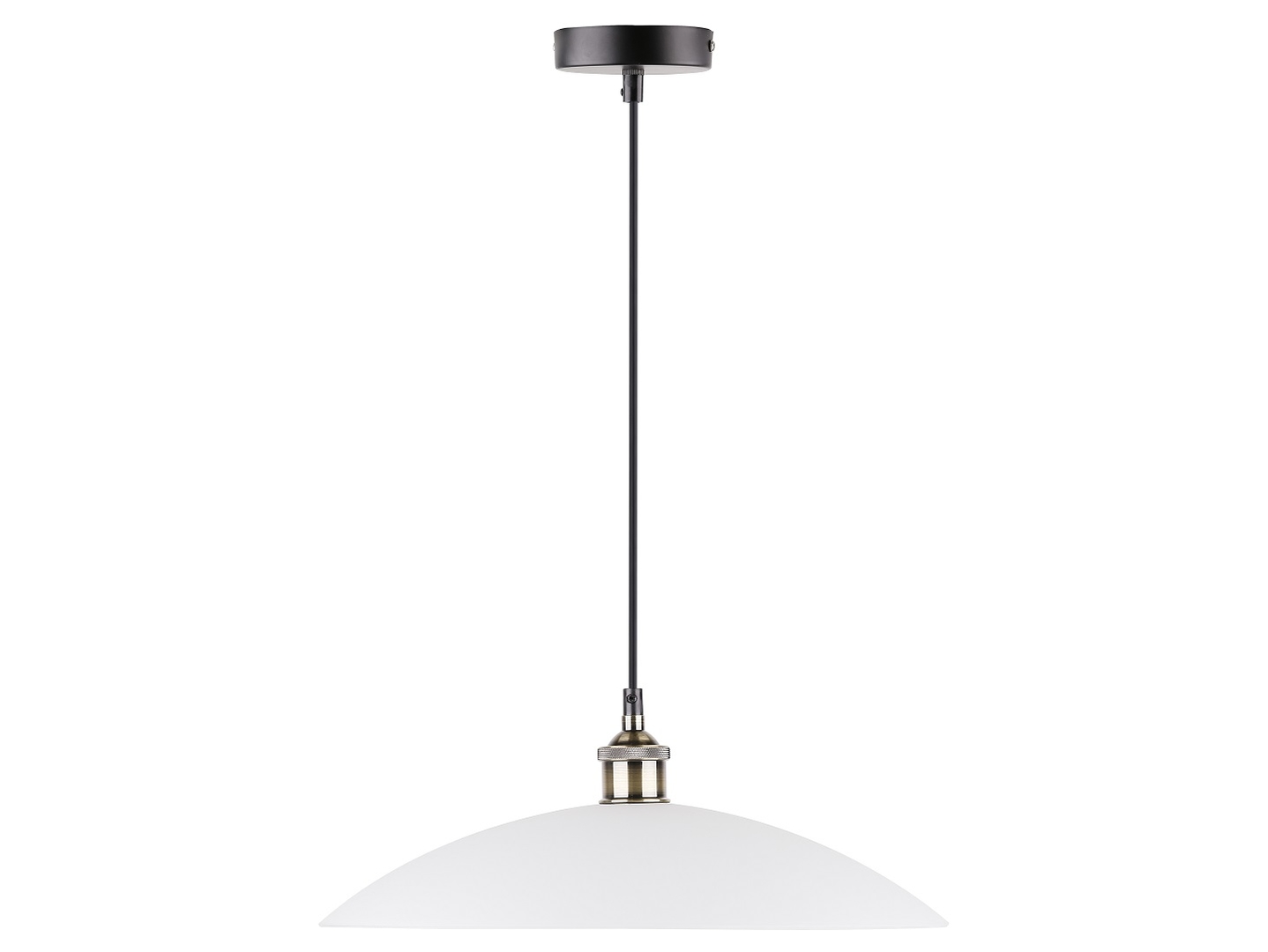 Lampa wisząca Dexter metalowa biała