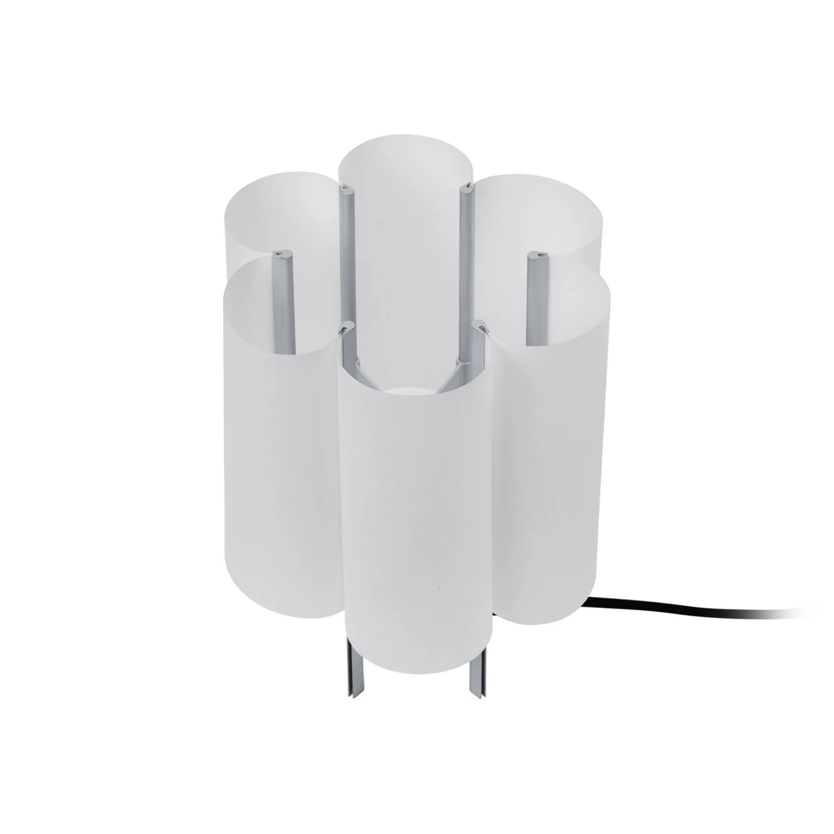 Ferm Living - Boe Tischleuchte, H 28 cm, silber / natur