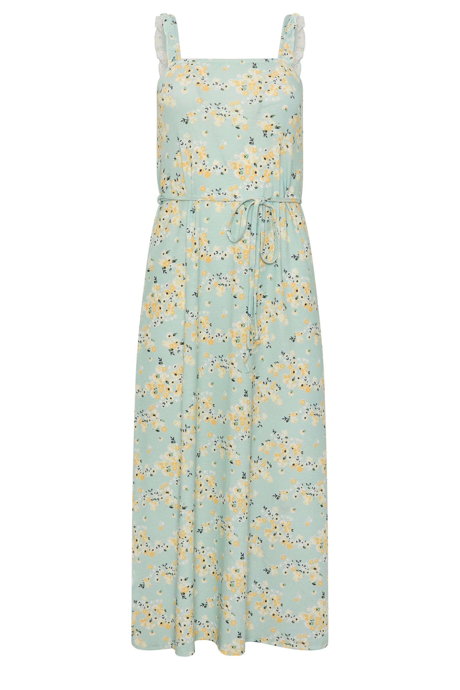 PixieGirl Petite Women's Belted Midi Dress